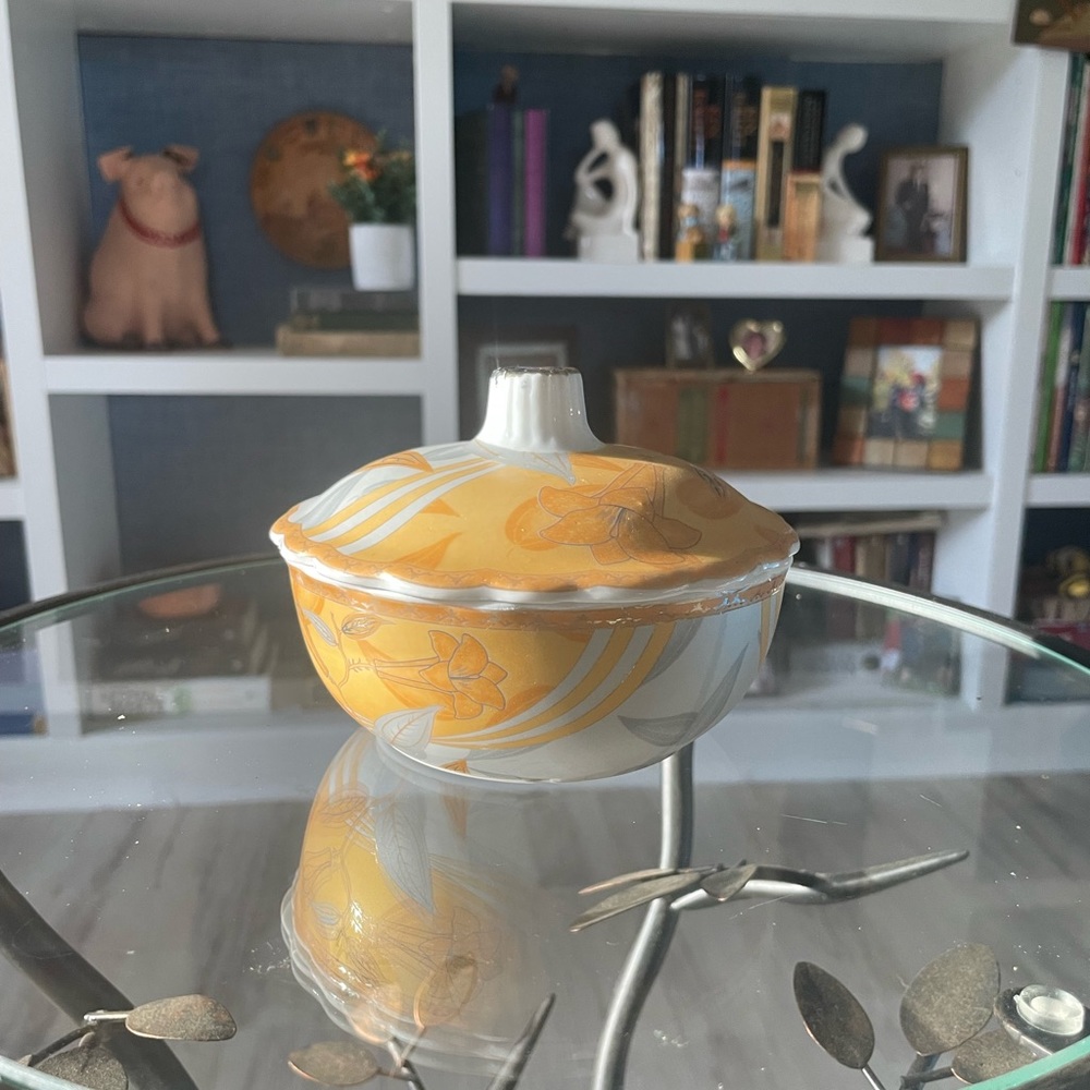 Handmade Ceramic Lidded Trinket Box